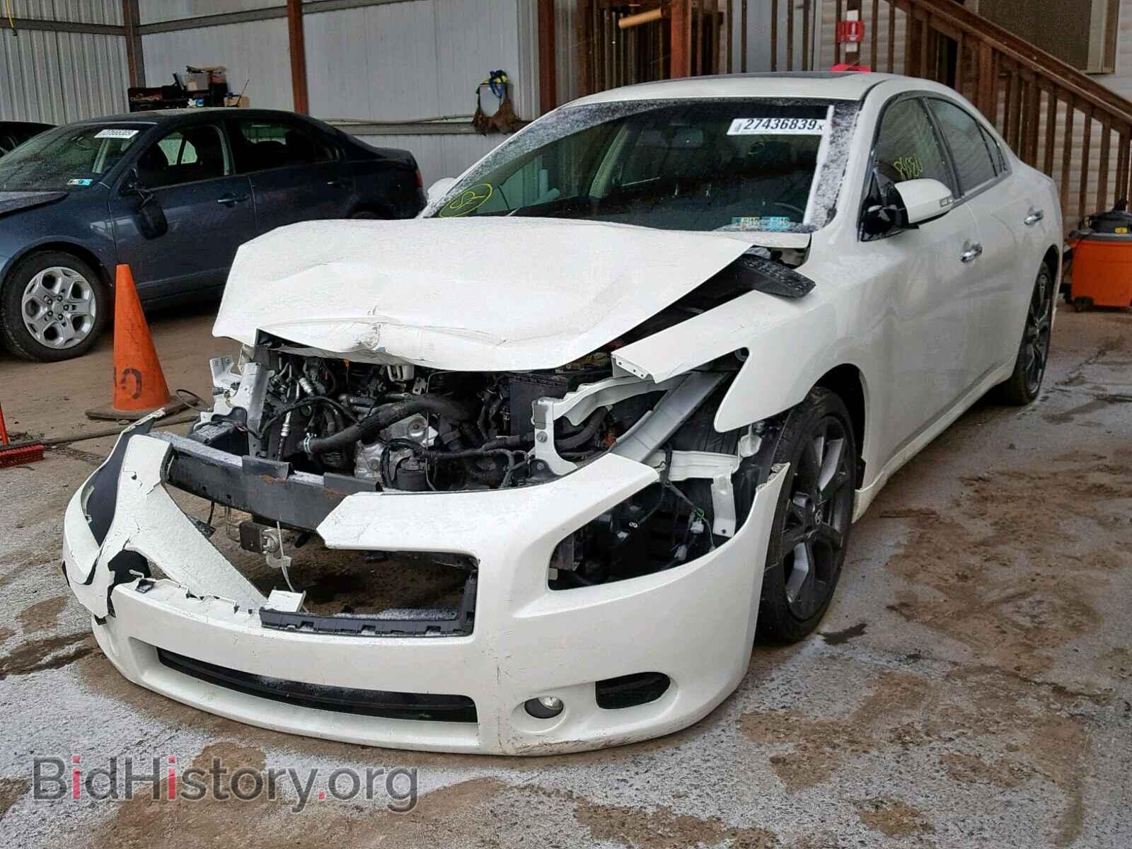2014 NISSAN MAXIMA S - VIN: 1N4AA5AP0EC447952 - Фото 2