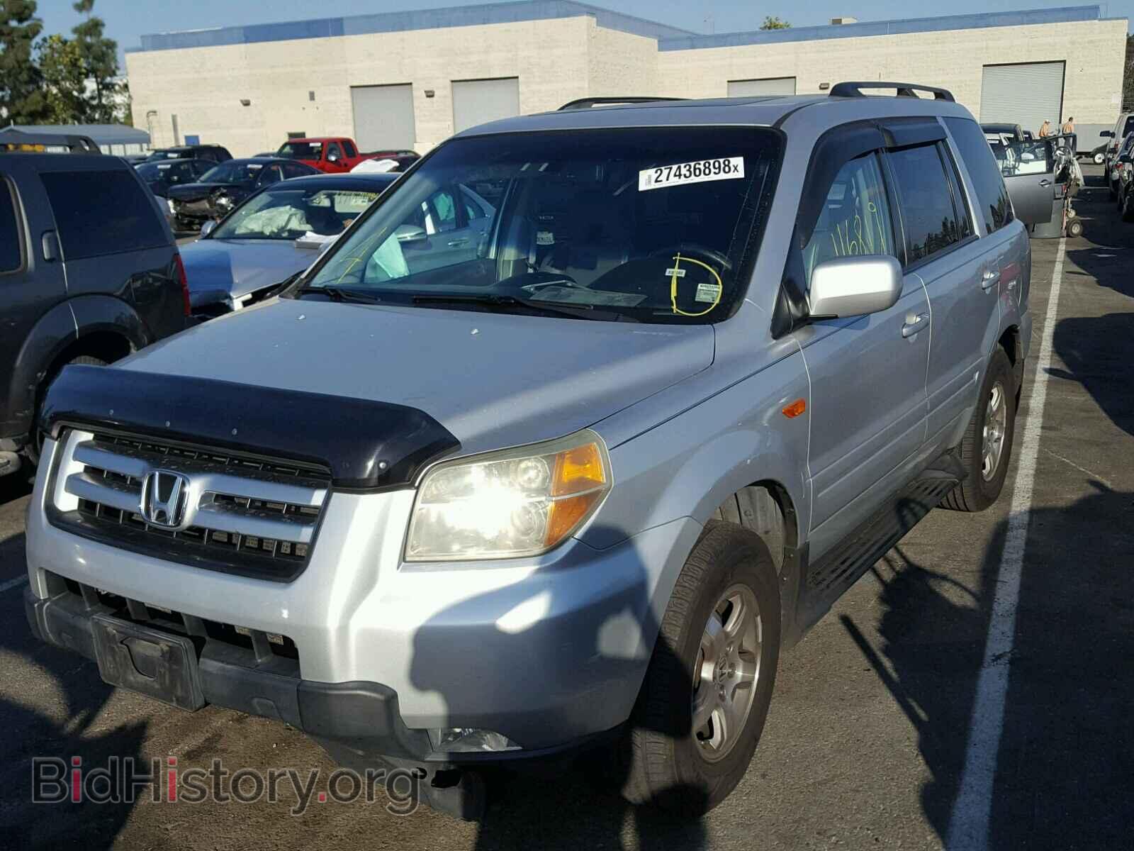 2006 HONDA PILOT - VIN: 2HKYF18506H505572 - Фото 2