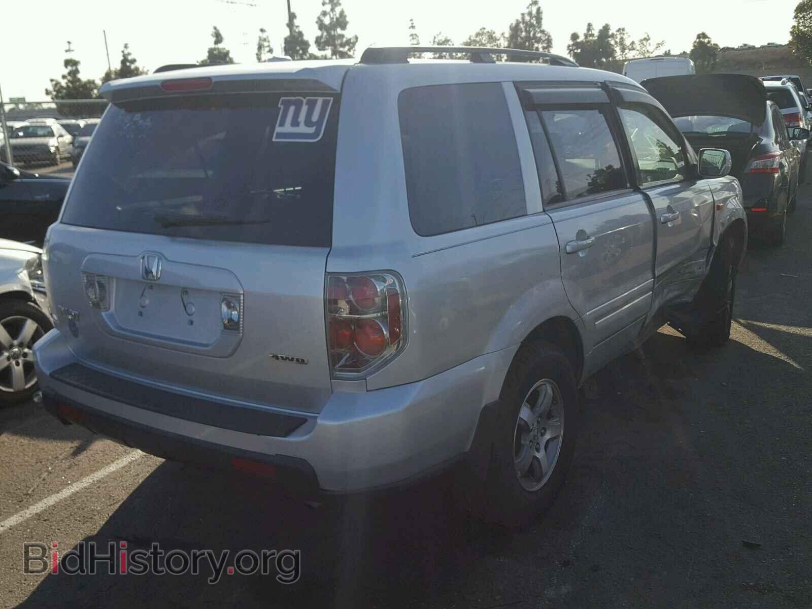 2006 HONDA PILOT - VIN: 2HKYF18506H505572 - Фото 4