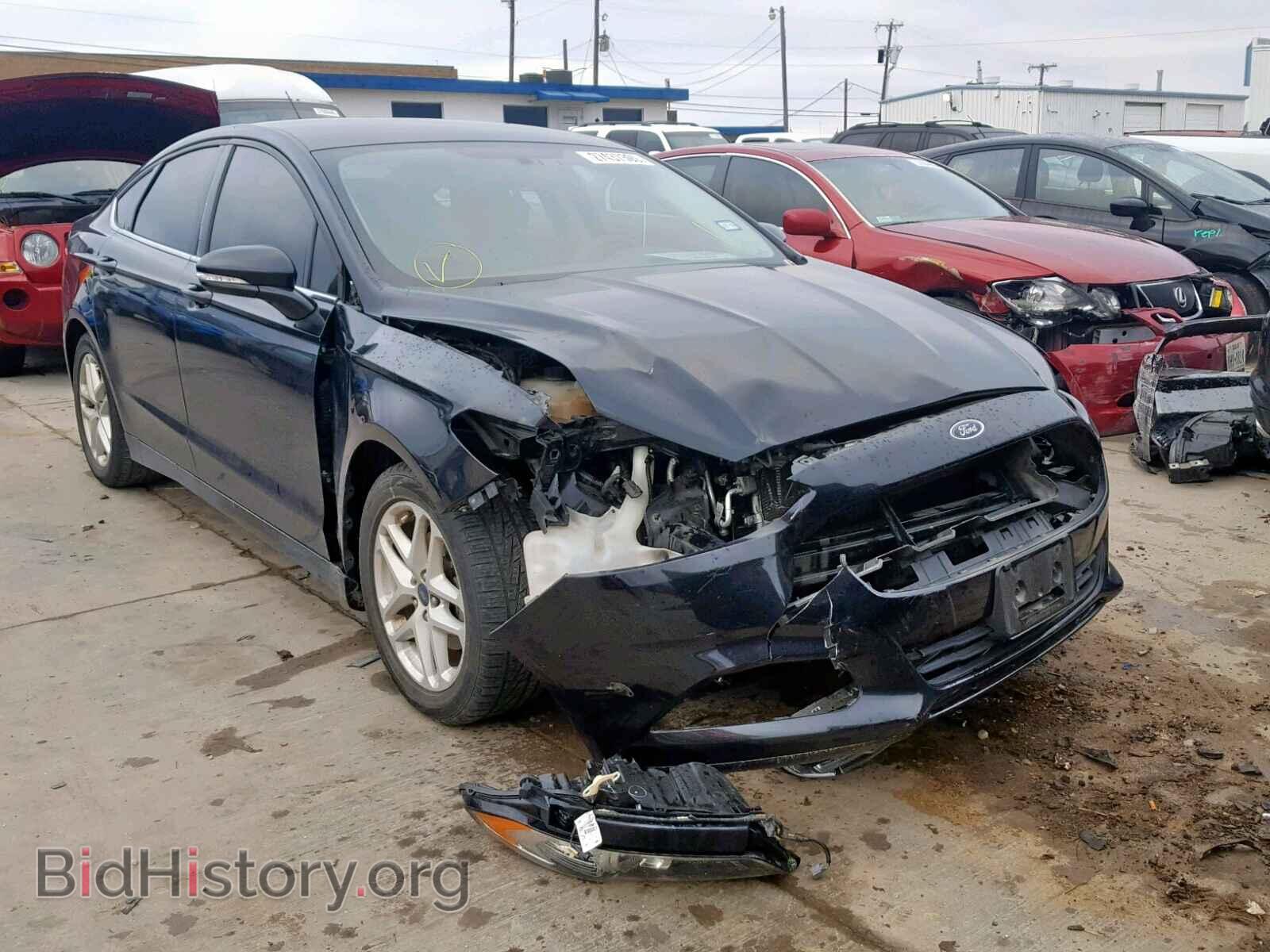 Photo 3FA6P0HR5DR360269 - FORD FUSION SE 2013