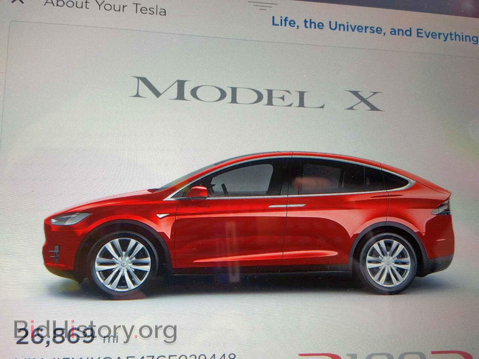 2016 TESLA MODEL X - VIN: 5YJXCAE47GF029448 - Фото 8
