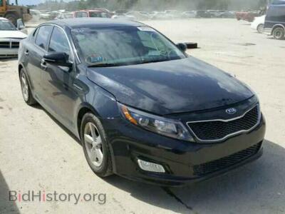 2015 Kia OPTIMA Optima LX, черный — VIN 5XXGM4A72FG367950, Copart