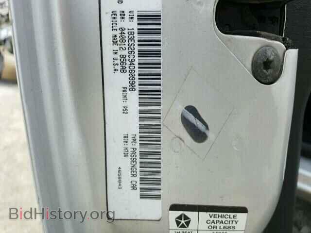 2004 DODGE NEON - VIN: 1B3ES26C94D609908 - Фото 10