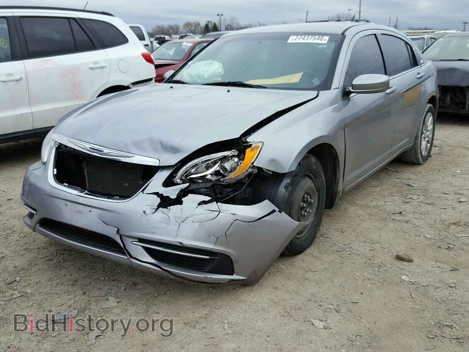 2013 CHRYSLER 200 - VIN: 1C3CCBAB3DN691344 - Фото 2