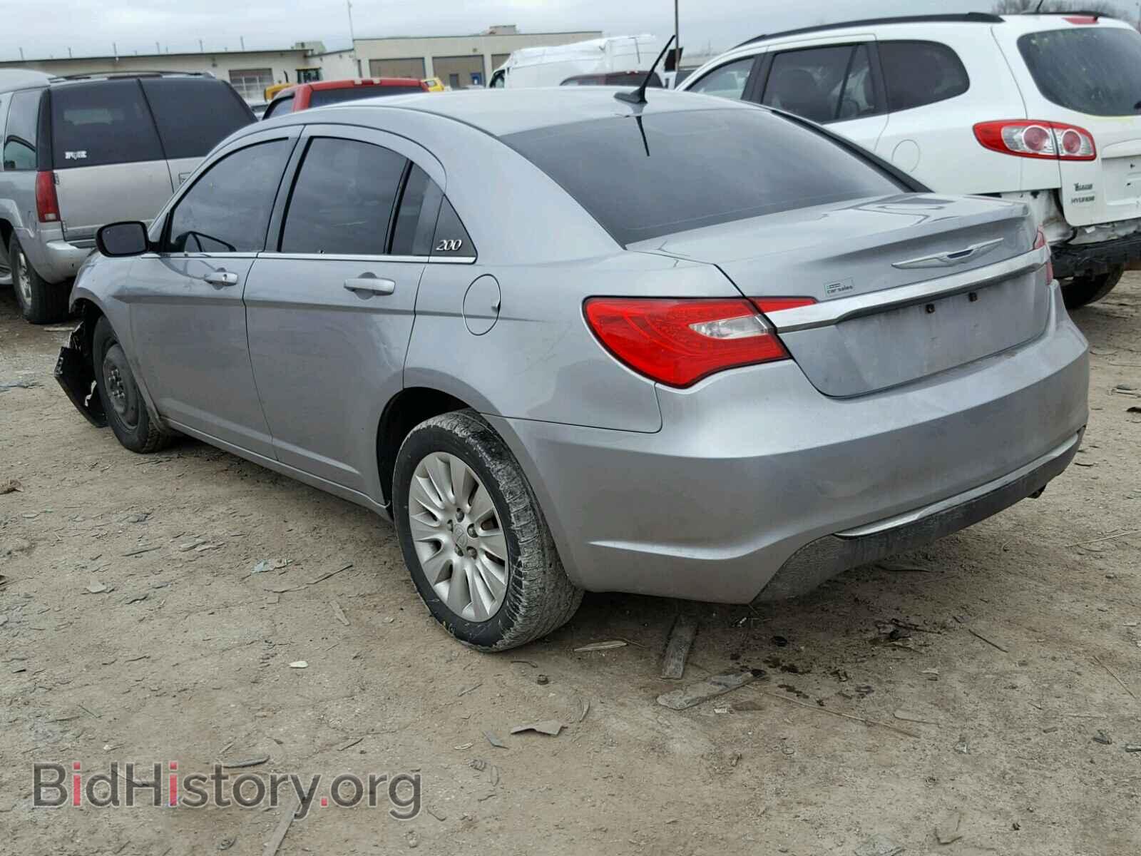 2013 CHRYSLER 200 - VIN: 1C3CCBAB3DN691344 - Фото 3