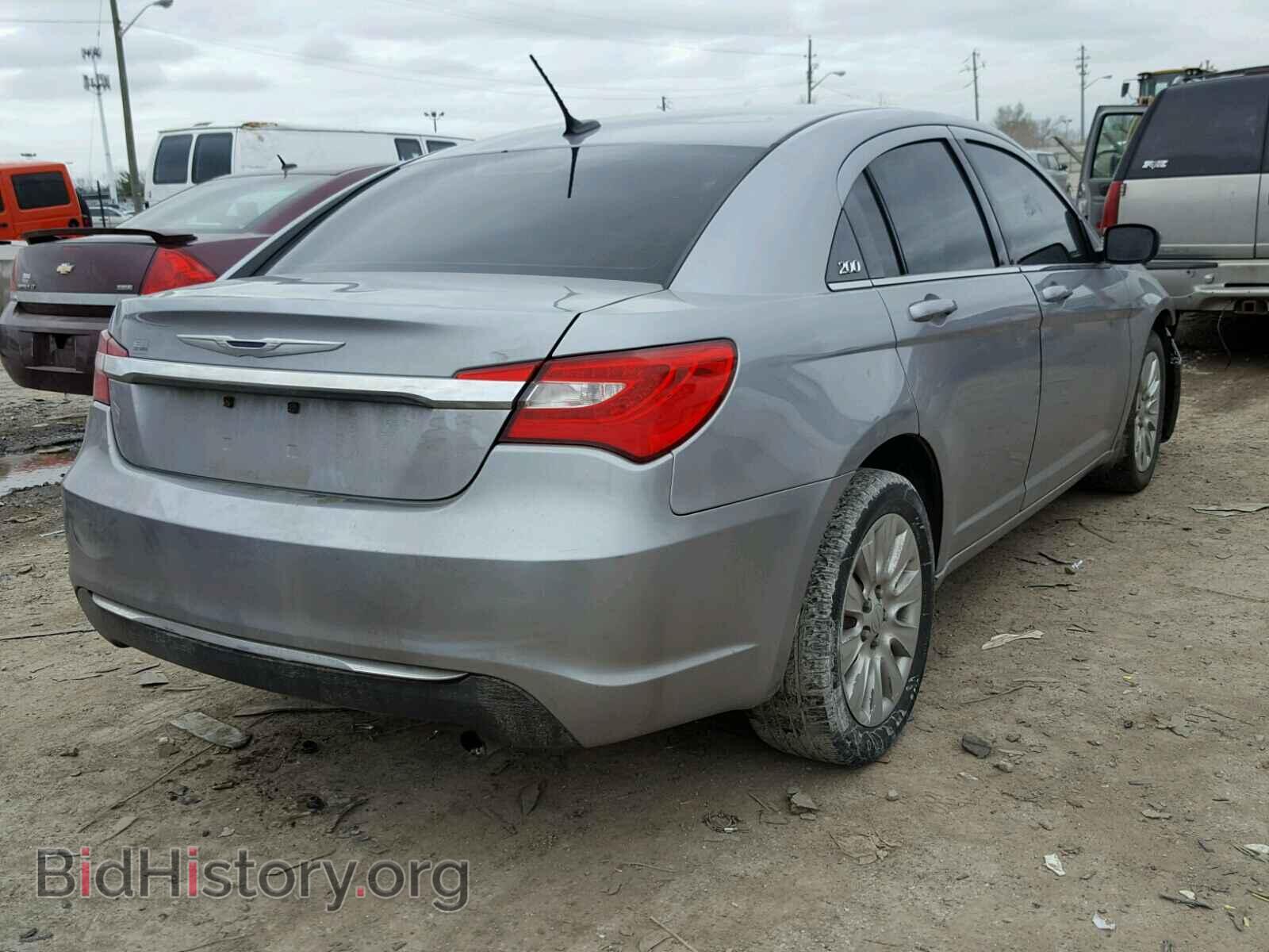 2013 CHRYSLER 200 - VIN: 1C3CCBAB3DN691344 - Фото 4