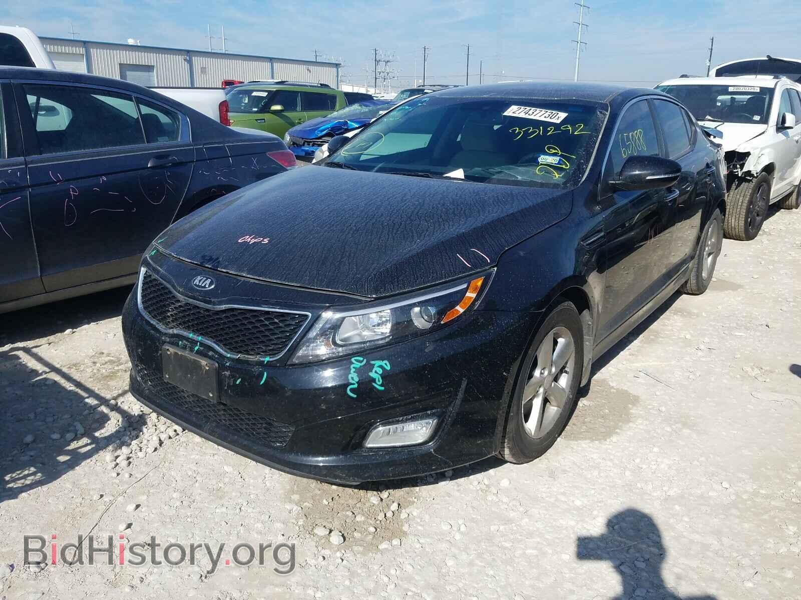 2014 KIA OPTIMA - VIN: 5XXGM4A7XEG331292 - Фото 2