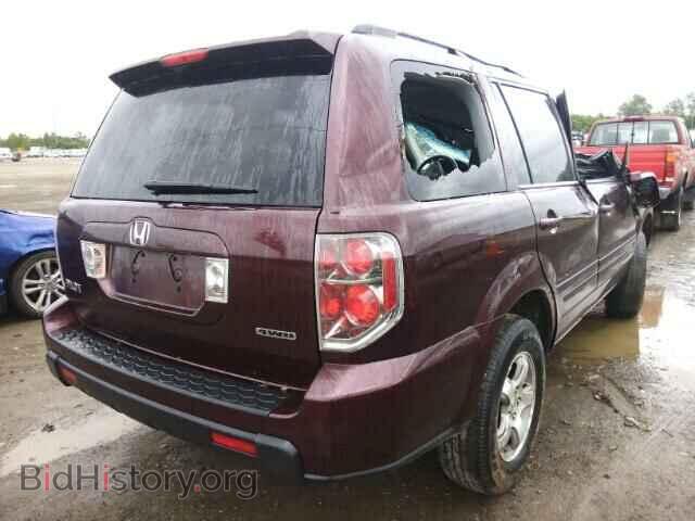 2007 HONDA PILOT - VIN: 2HKYF18507H532904 - Фото 4