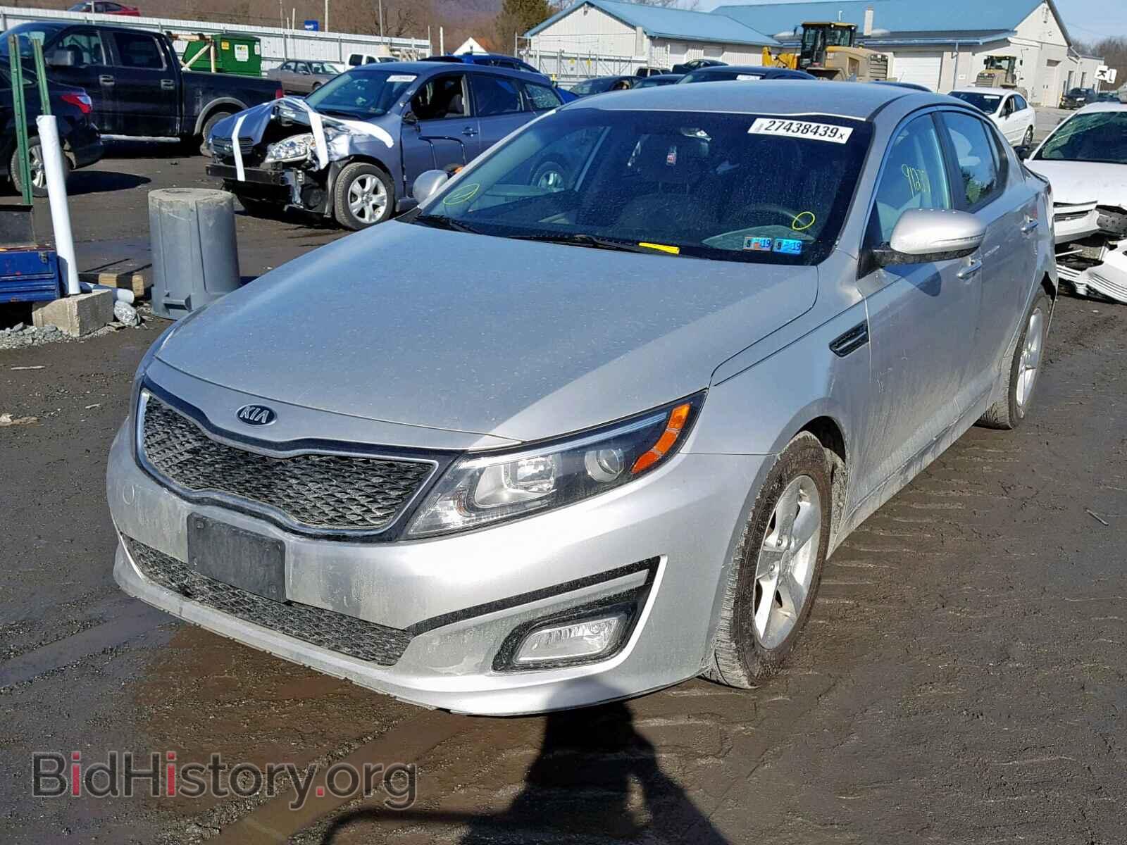 2014 KIA OPTIMA - VIN: KNAGM4A74E5523986 - Фото 2