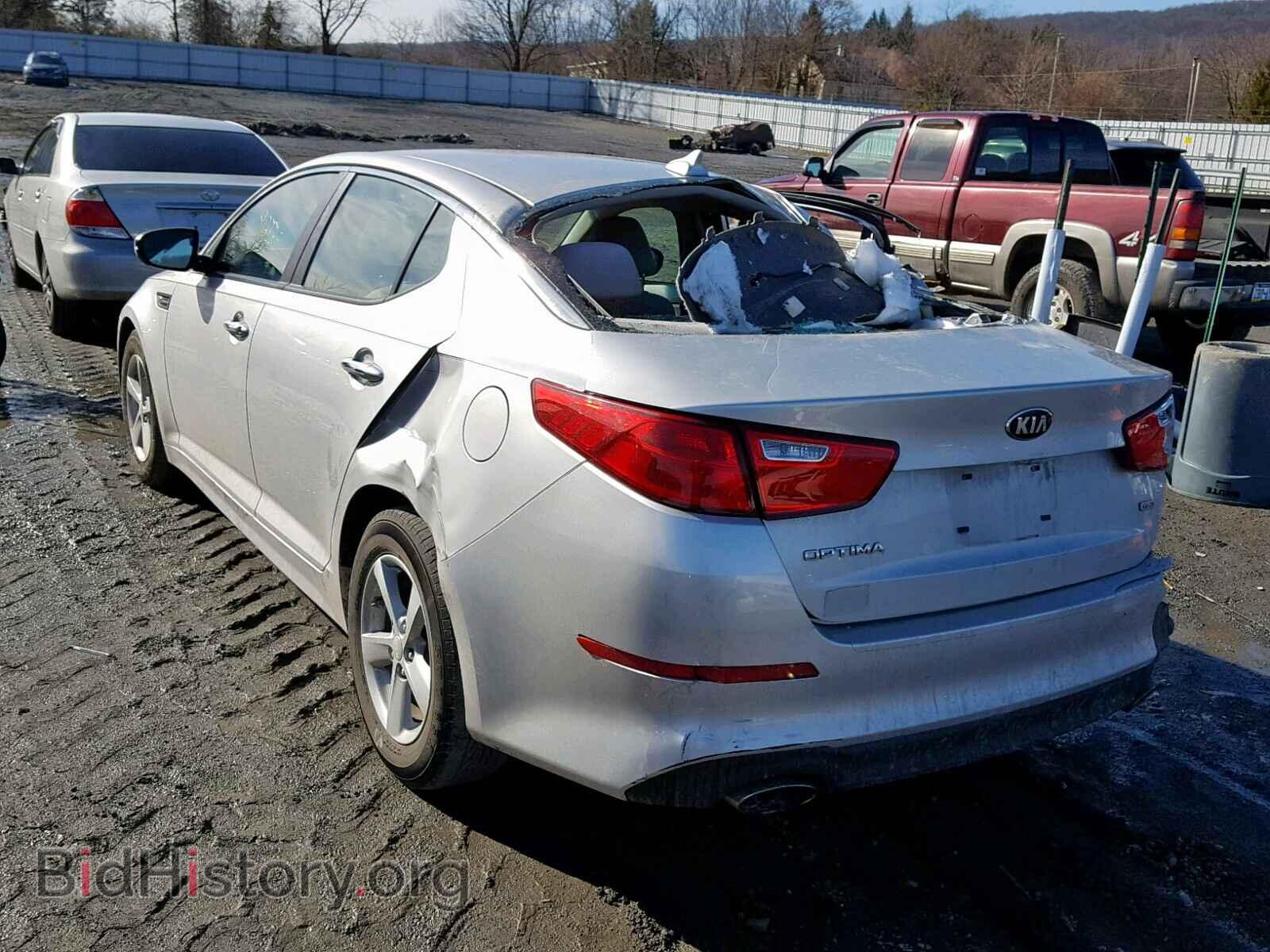 2014 KIA OPTIMA - VIN: KNAGM4A74E5523986 - Фото 3