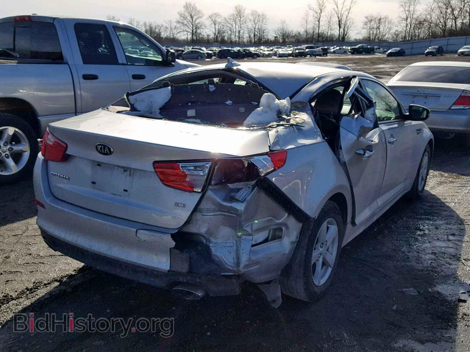2014 KIA OPTIMA - VIN: KNAGM4A74E5523986 - Фото 4