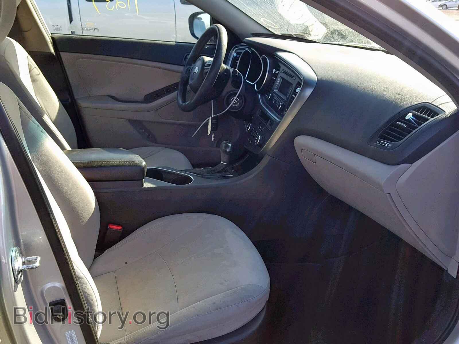 2014 KIA OPTIMA - VIN: KNAGM4A74E5523986 - Фото 5
