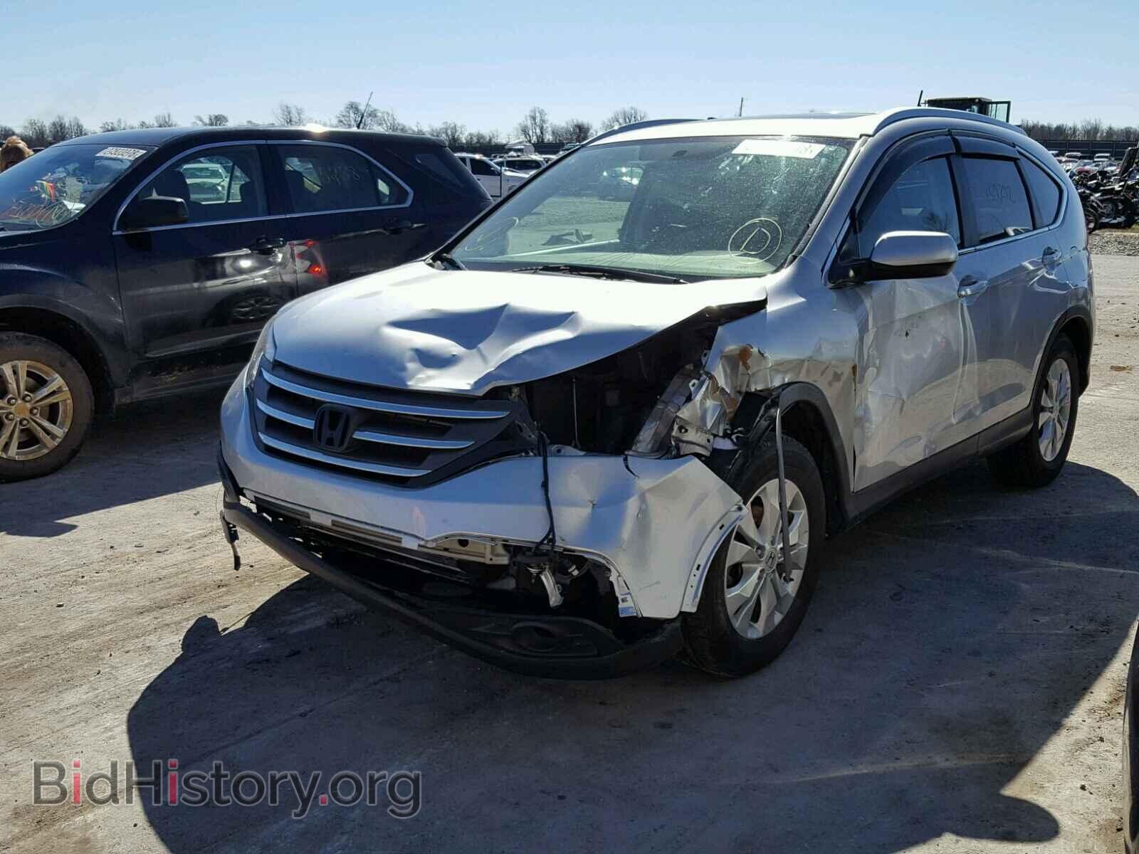 2012 HONDA CR-V EXL - VIN: 5J6RM4H76CL004183 - Фото 2