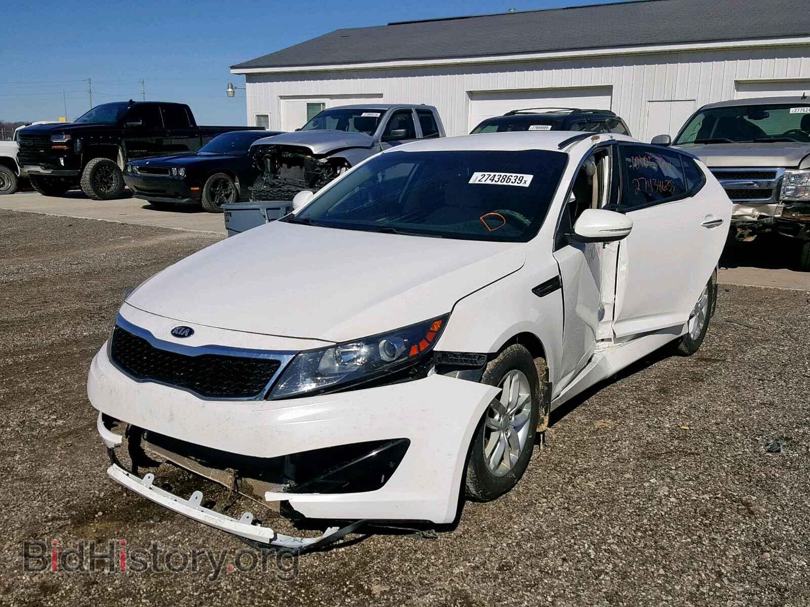 2013 KIA OPTIMA LX - VIN: KNAGM4A70D5337053 - Фото 2