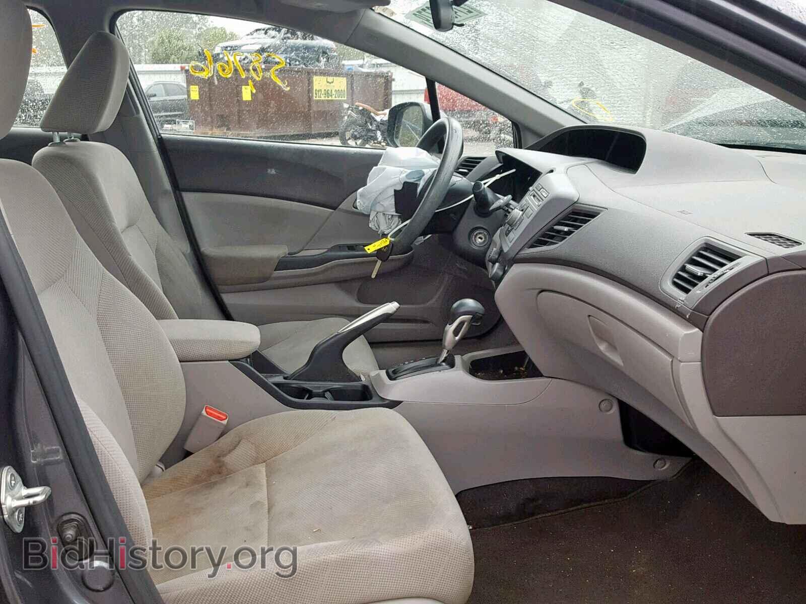 2012 HONDA CIVIC LX - VIN: 19XFB2F57CE026741 - Фото 5