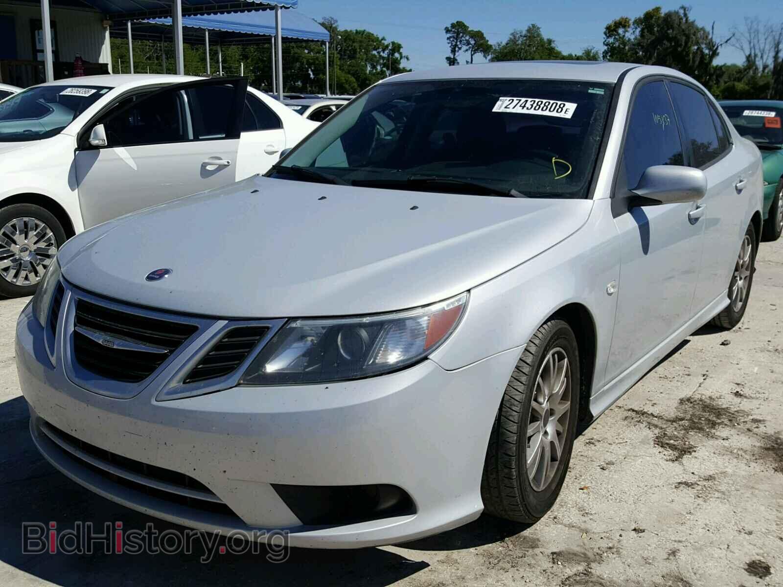 2008 SAAB 9 3 - VIN: YS3FB49Y681149502 - Фото 2