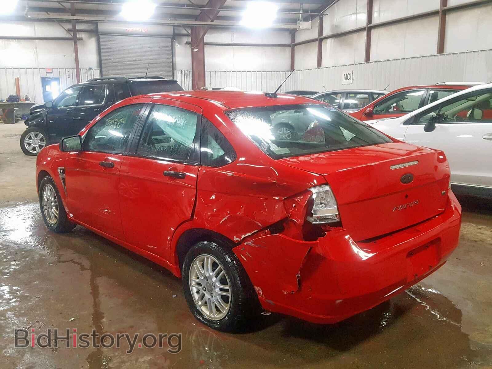 2008 FORD FOCUS SE - VIN: 1FAHP35N58W154352 - Фото 3