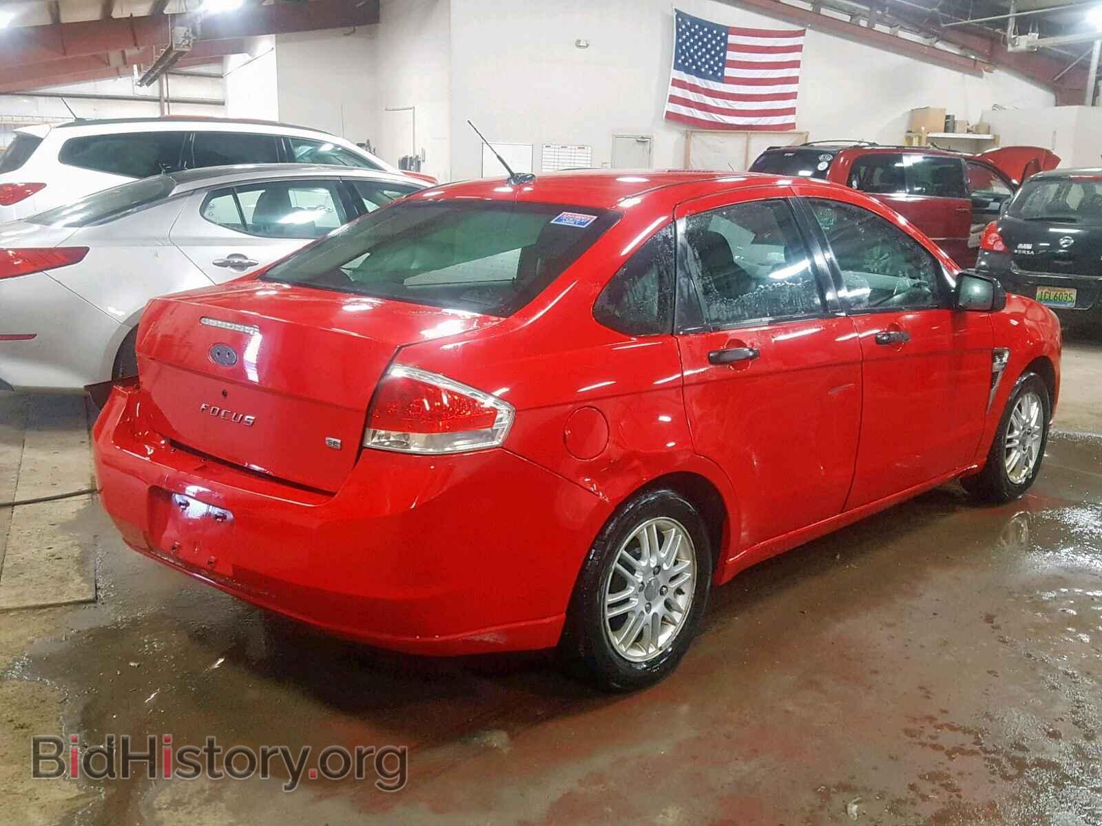 2008 FORD FOCUS SE - VIN: 1FAHP35N58W154352 - Фото 4
