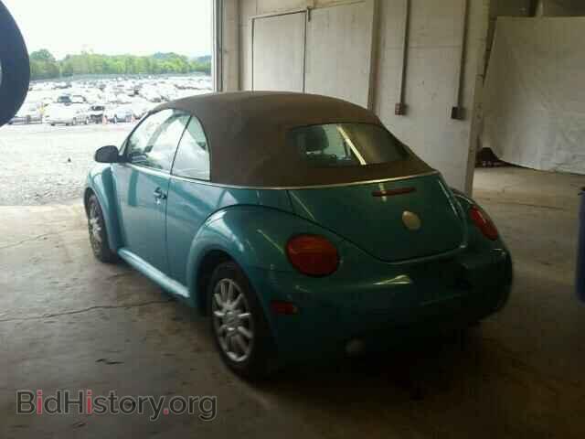 2005 VOLKSWAGEN BEETLE - VIN: 3VWCM31Y25M366454 - Фото 3