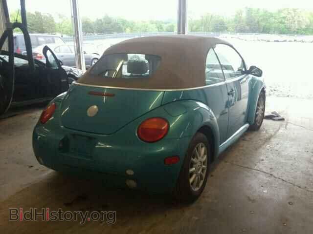 2005 VOLKSWAGEN BEETLE - VIN: 3VWCM31Y25M366454 - Фото 4