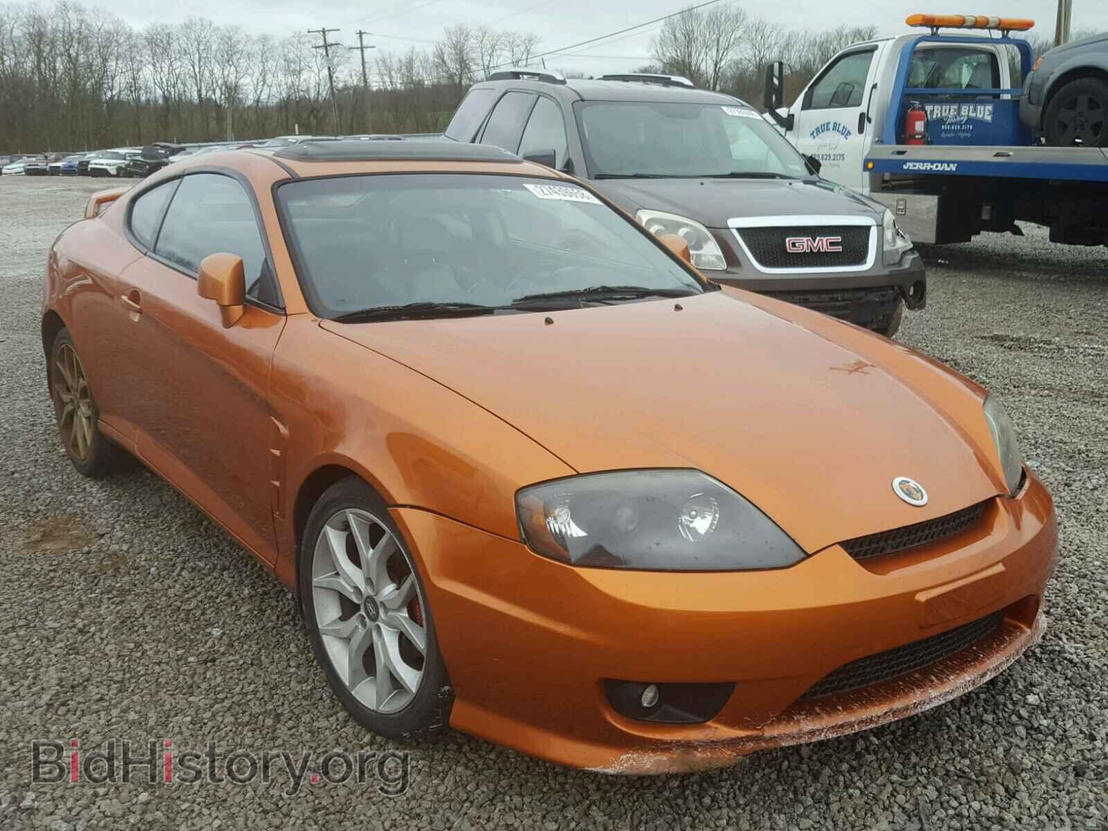 Photo KMHHN65F26U221231 - HYUNDAI TIBURON 2006
