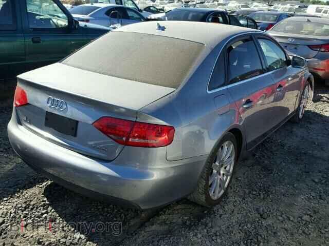 2011 AUDI A4 - VIN: WAUEFAFL0BN009912 - Фото 4