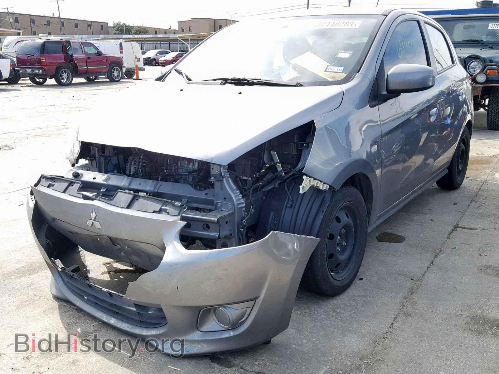2015 MITSUBISHI MIRAGE - VIN: ML32A3HJ8FH046385 - Фото 2