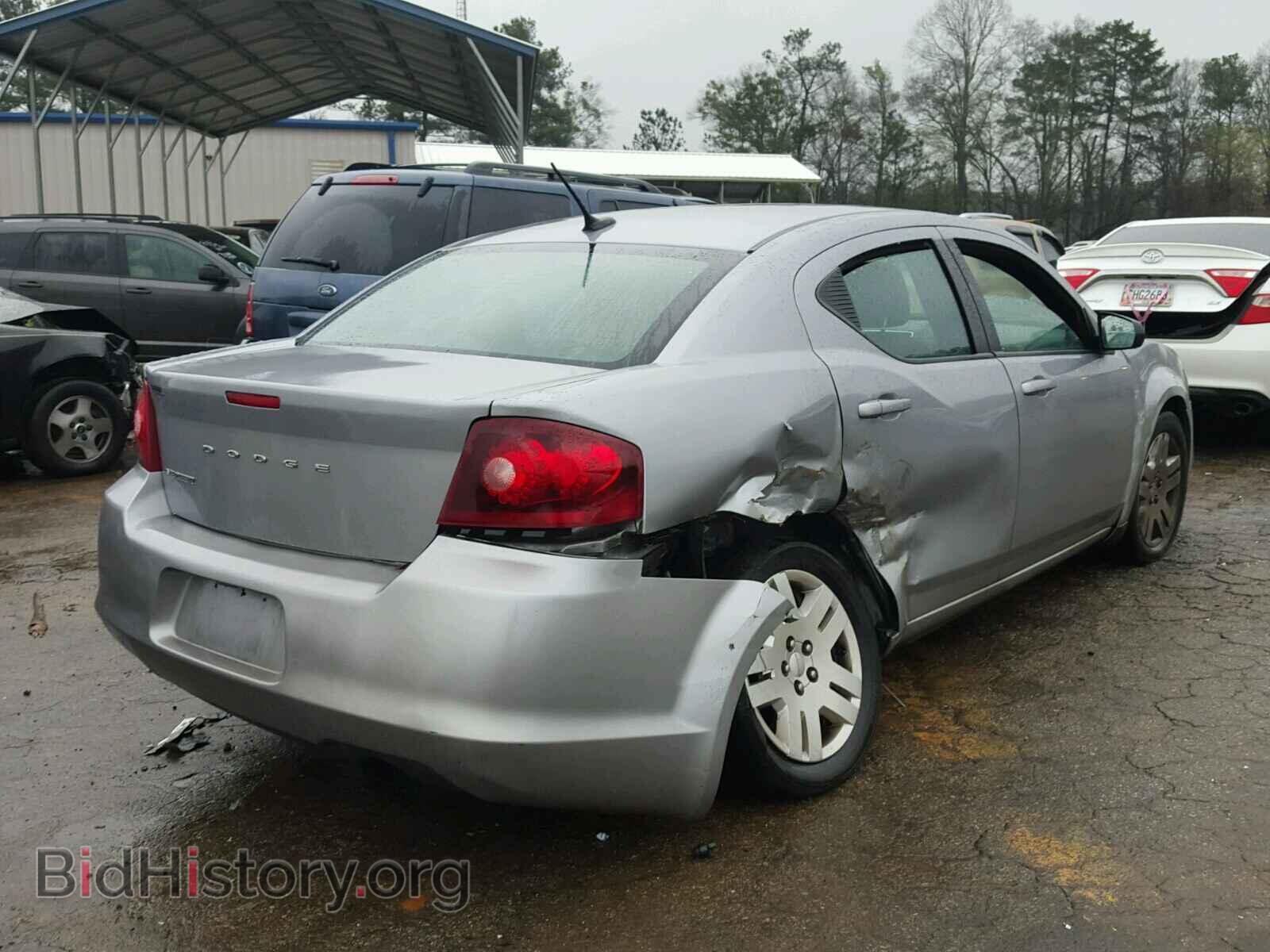 2014 DODGE AVENGER - VIN: 1C3CDZABXEN132543 - Фото 4