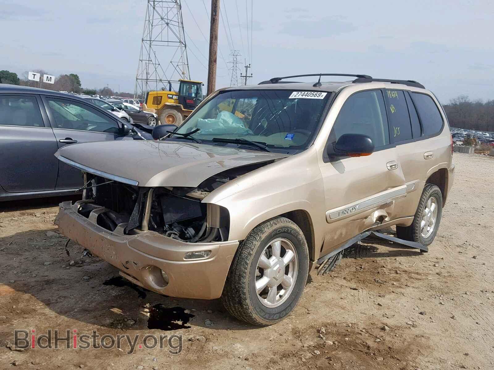2004 GMC ENVOY - VIN: 1GKDS13S342228930 - Фото 2