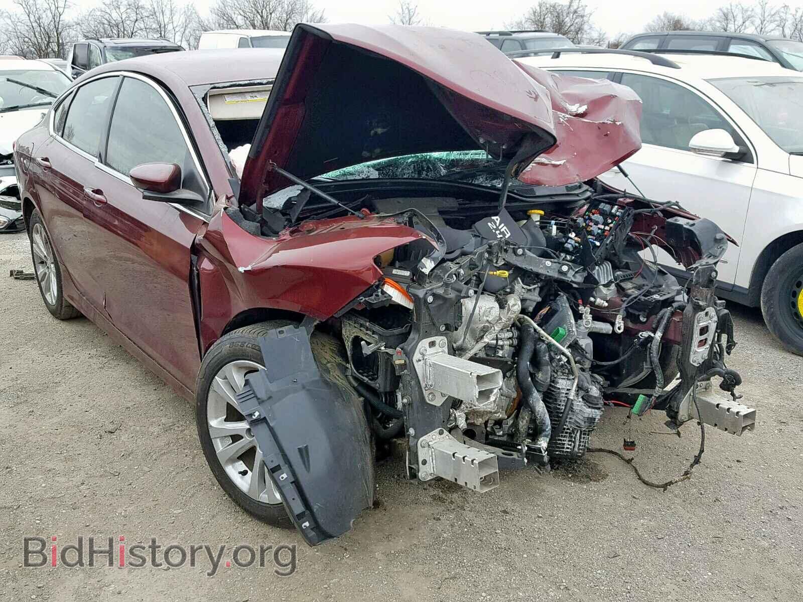 Фотография 1C3CCCAB5FN685411 - CHRYSLER 200 2015