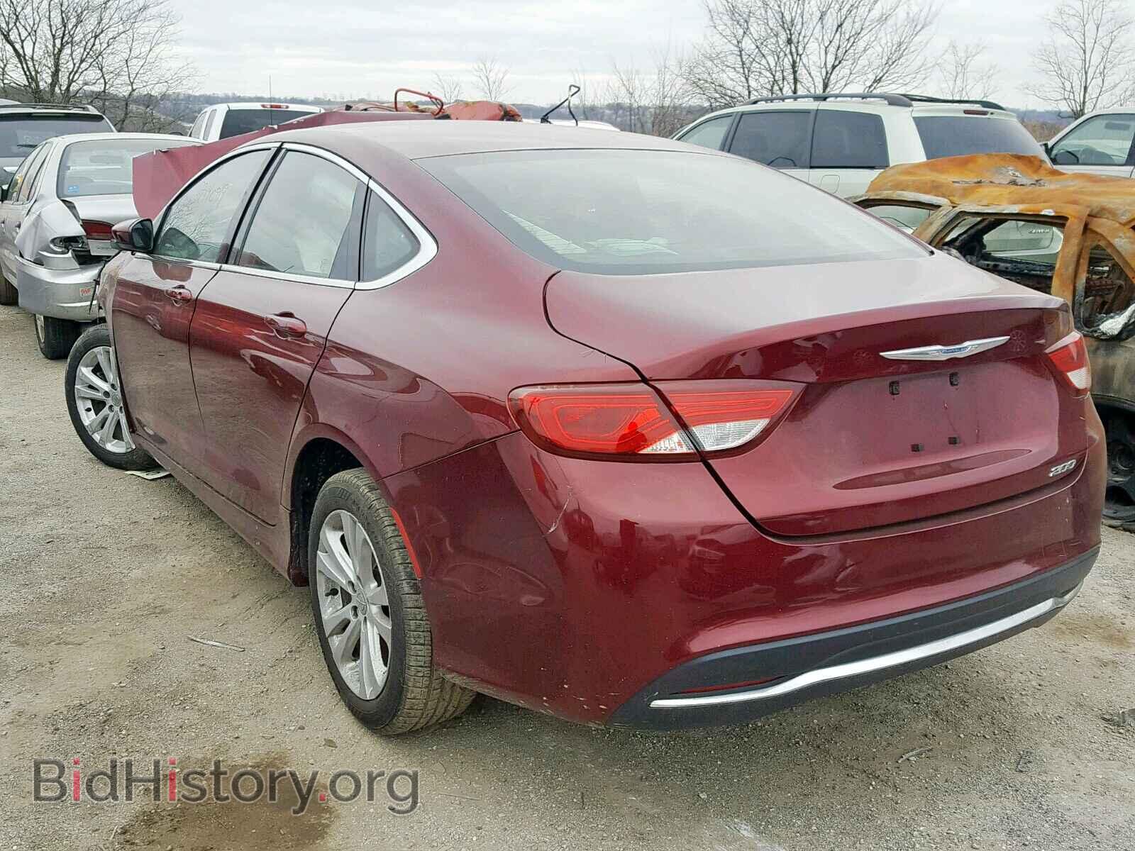 2015 CHRYSLER 200 - VIN: 1C3CCCAB5FN685411 - Photo 3