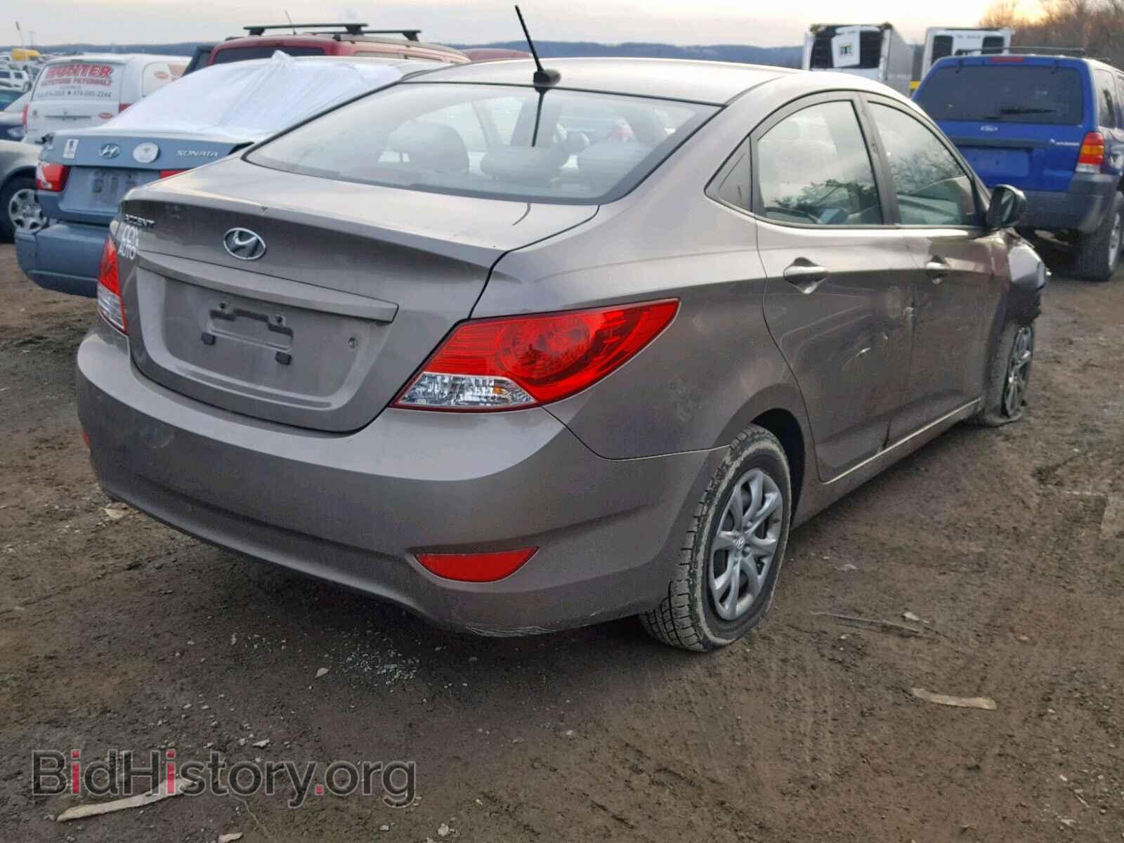 2012 HYUNDAI ACCENT - VIN: KMHCT4AE3CU249519 - Фото 4