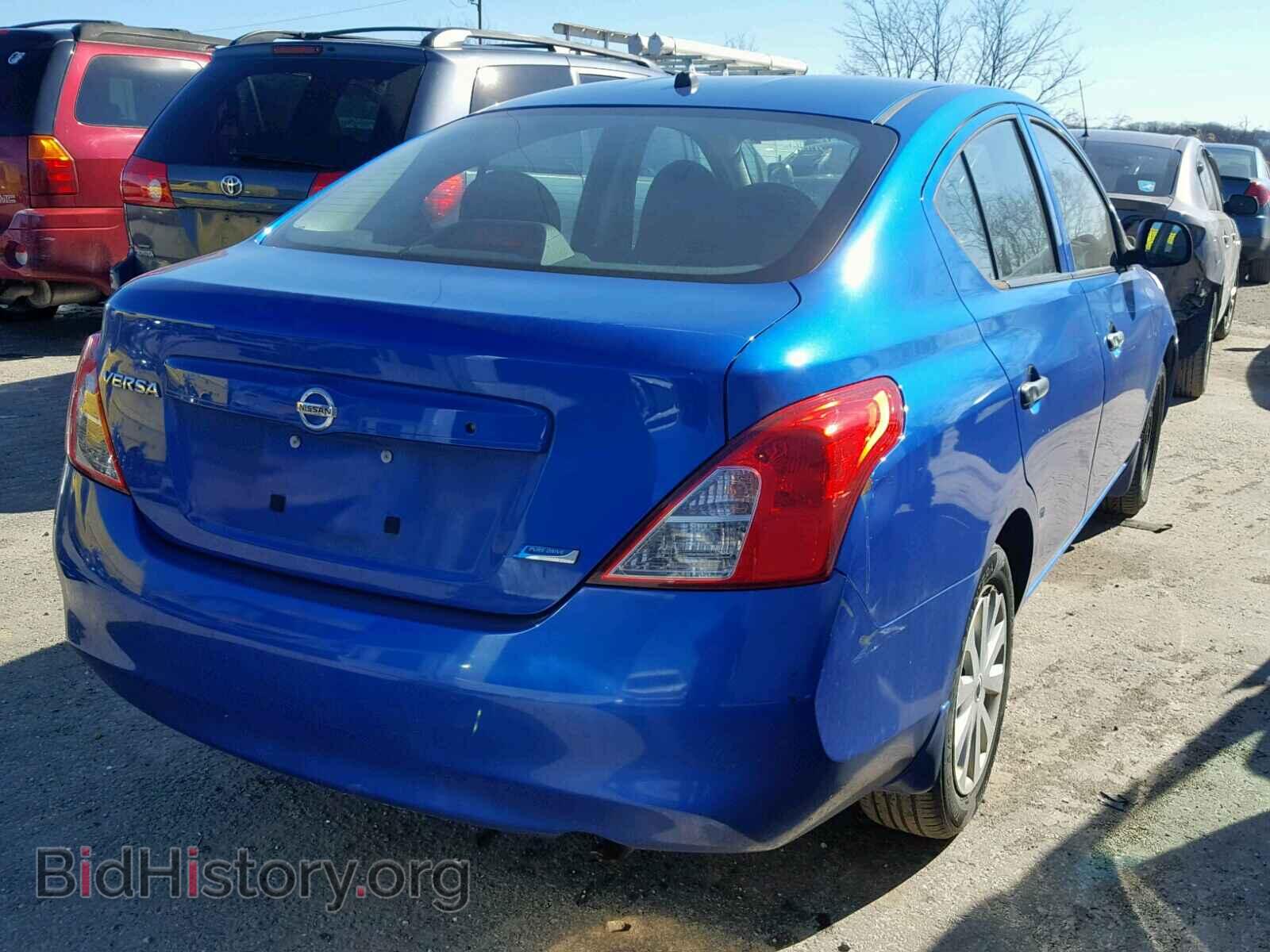 2012 NISSAN VERSA - VIN: 3N1CN7AP5CL934281 - Фото 4