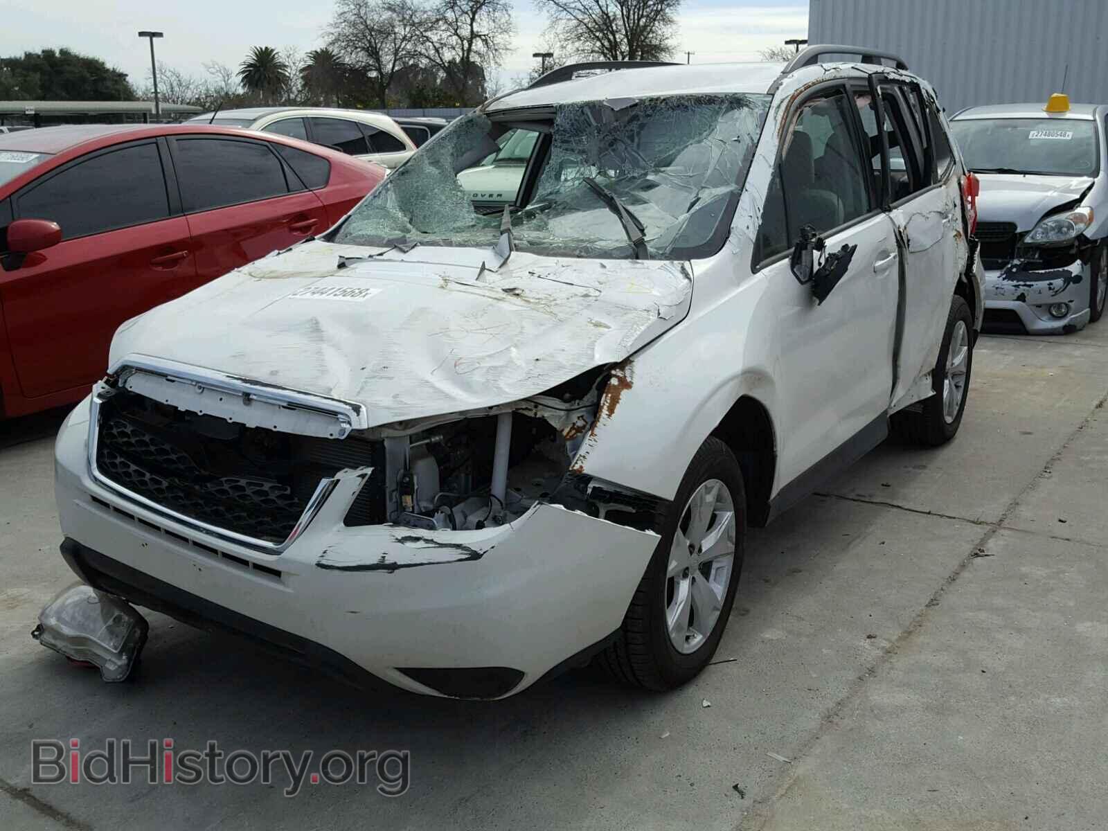 2016 SUBARU FORESTER - VIN: JF2SJABC6GH497281 - Фото 2