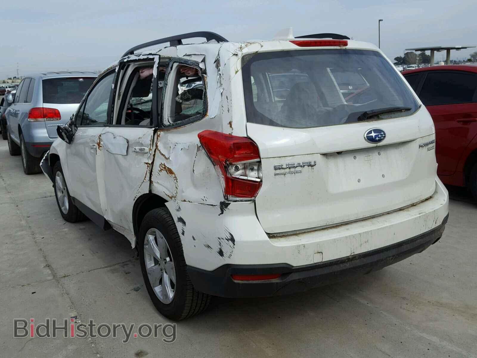 2016 SUBARU FORESTER - VIN: JF2SJABC6GH497281 - Фото 3