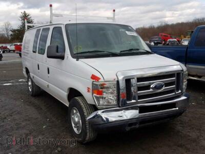 2010 Ford ECONOLINE, белый — VIN 1FTNE2EW2ADA36654, Copart