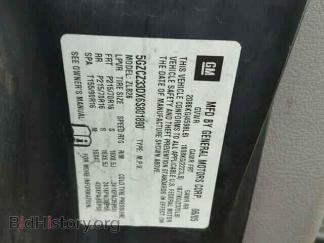 2006 SATURN VUE - VIN: 5GZCZ33DX6S801890 - Фото 10