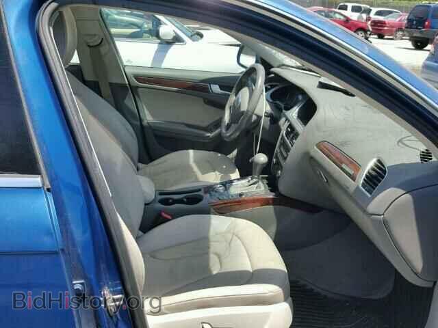 2009 AUDI A4 - VIN: WAUXF78K29A141202 - Фото 5