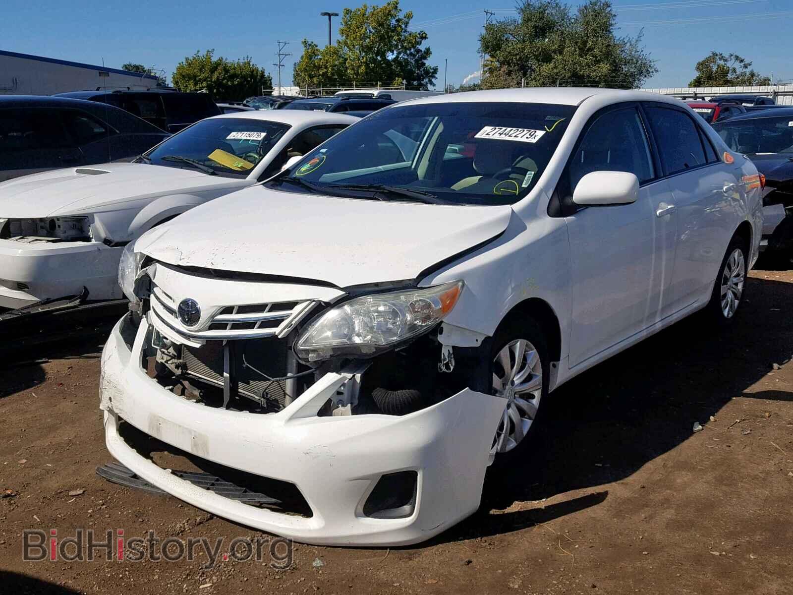 2013 TOYOTA COROLLA BA - VIN: 5YFBU4EE1DP077352 - Фото 2