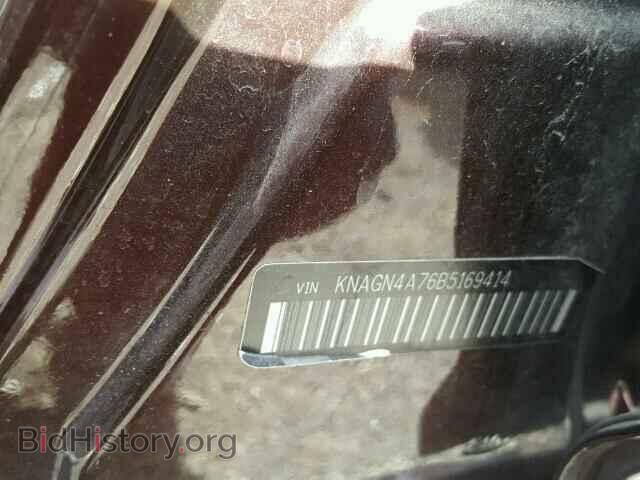 2011 KIA OPTIMA - VIN: KNAGN4A76B5169414 - Фото 10