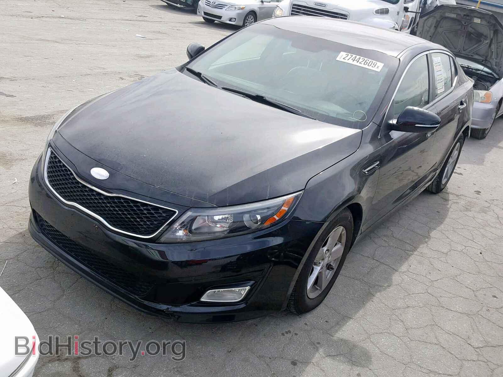 2014 KIA OPTIMA - VIN: 5XXGM4A76EG291180 - Фото 2