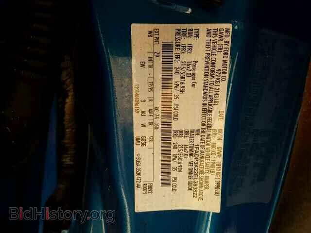 2014 FORD FOCUS - VIN: 1FADP3K22EL383822 - Photo 10