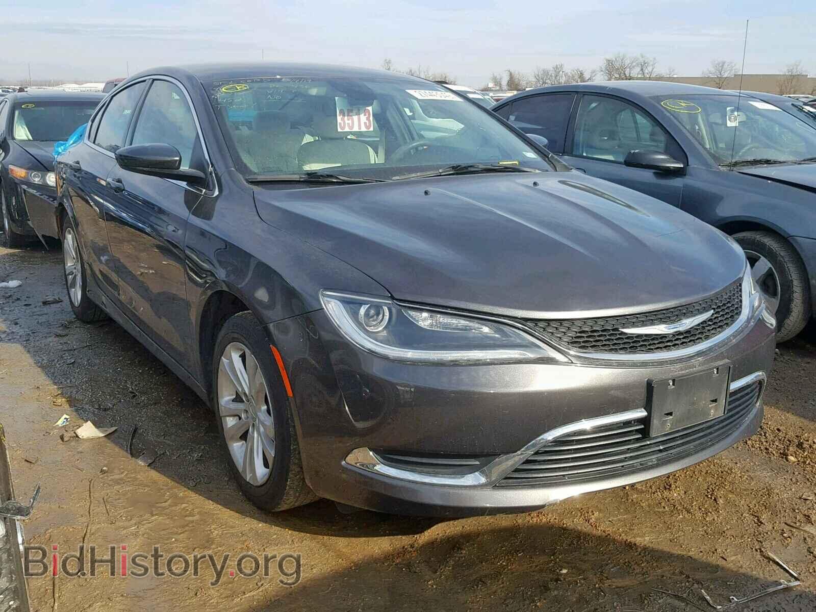 Photo 1C3CCCAB6FN748371 - CHRYSLER 200 2015