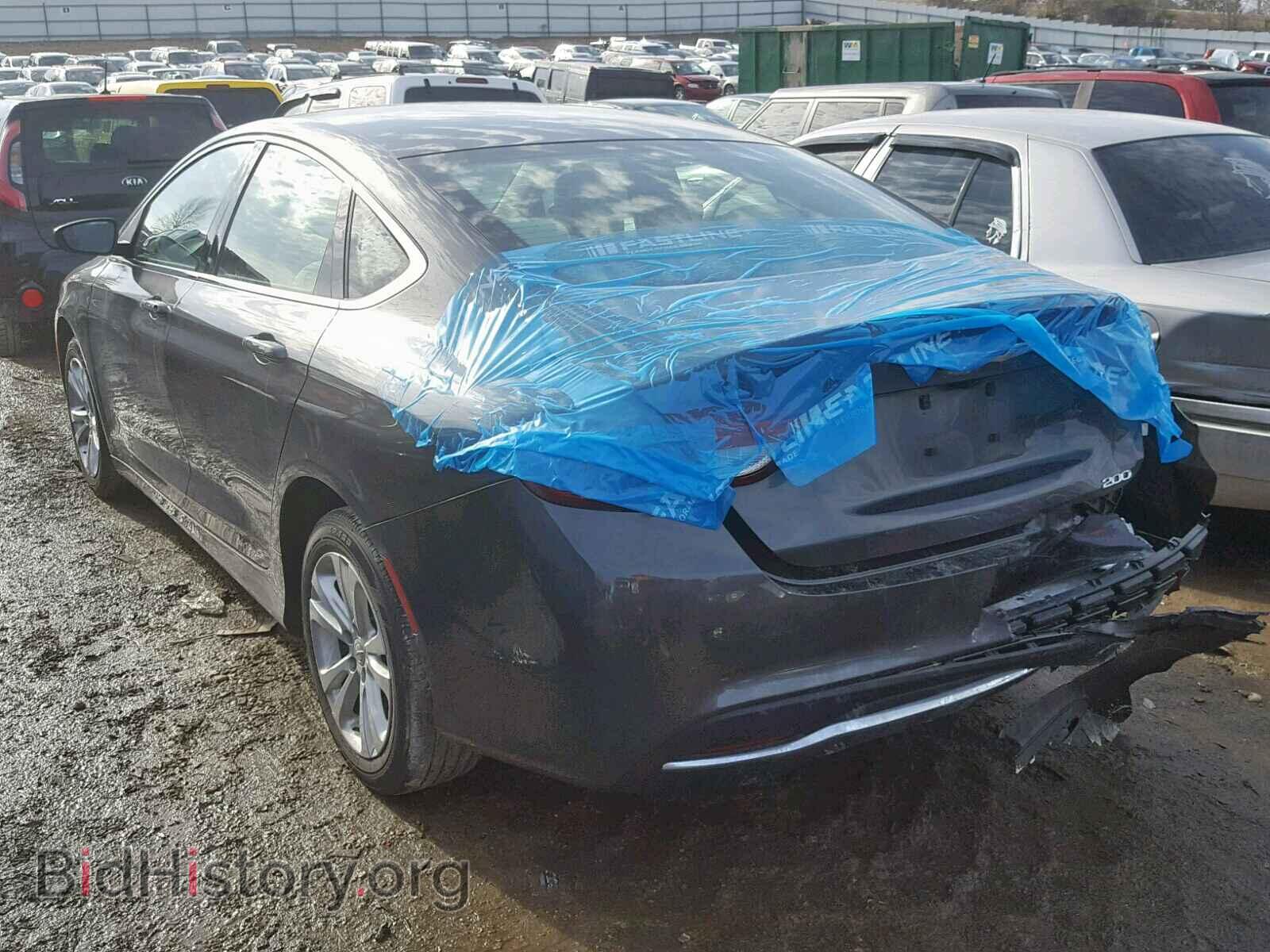2015 CHRYSLER 200 - VIN: 1C3CCCAB6FN748371 - Фото 3