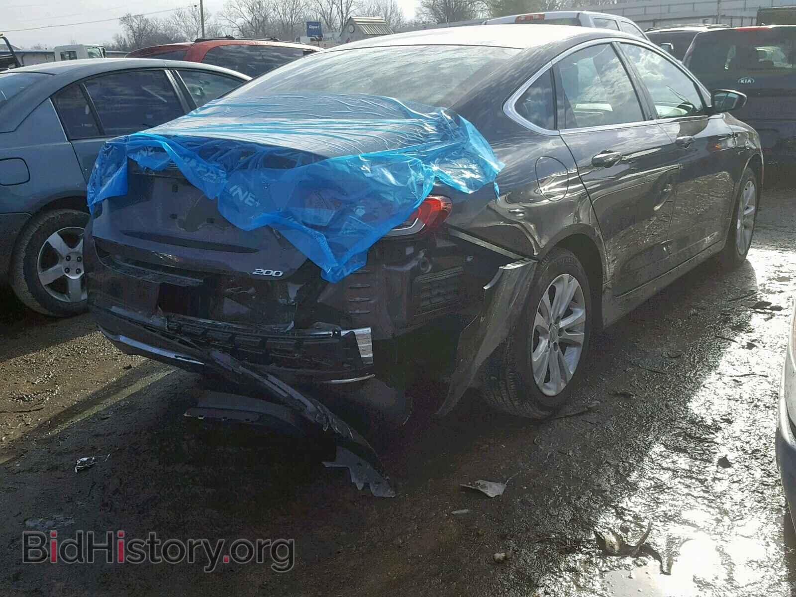 2015 CHRYSLER 200 - VIN: 1C3CCCAB6FN748371 - Фото 4