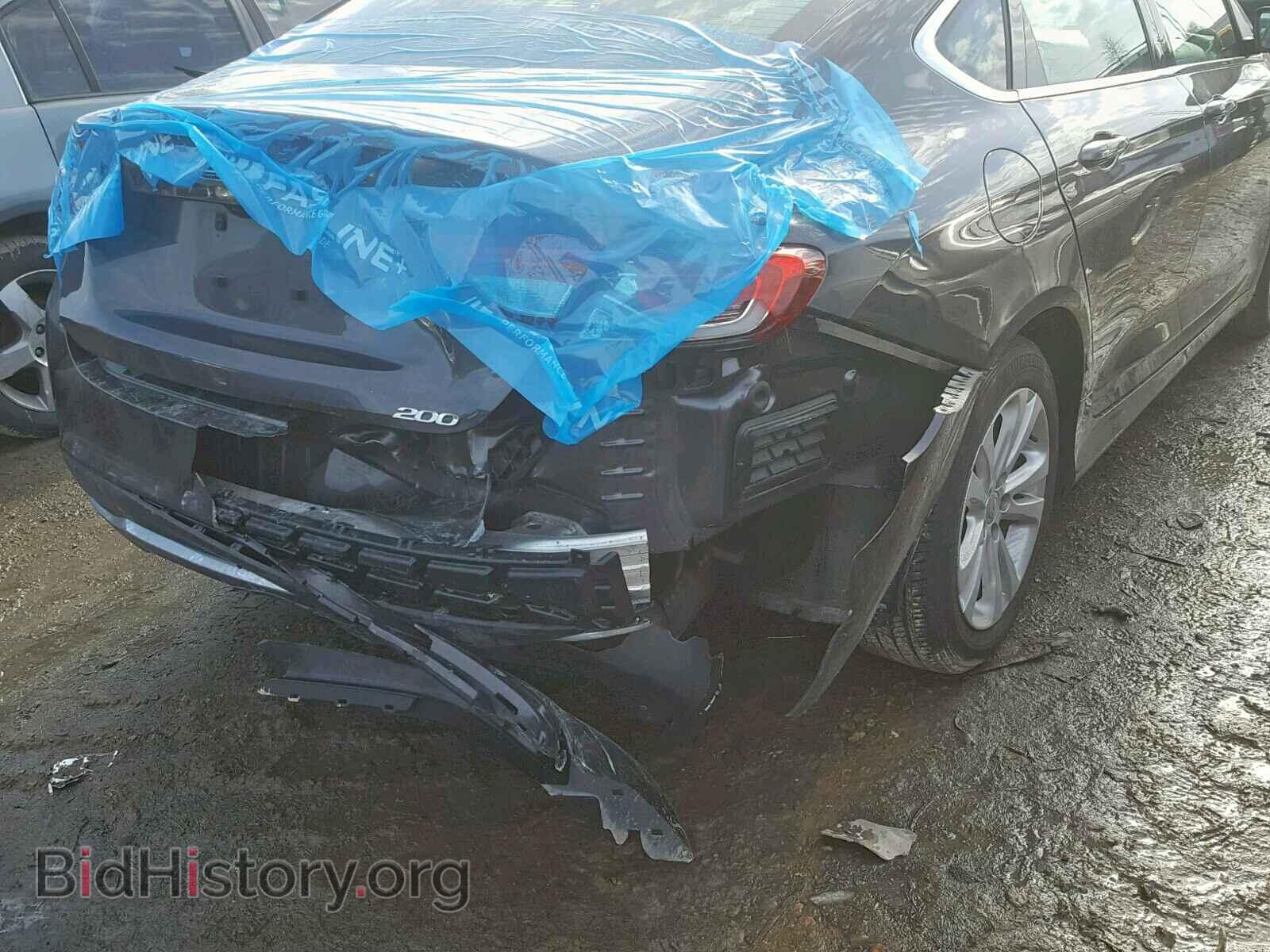 2015 CHRYSLER 200 - VIN: 1C3CCCAB6FN748371 - Фото 9