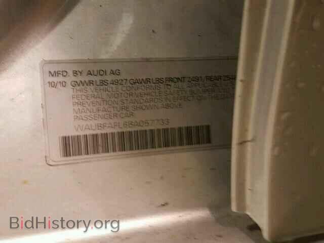 2011 AUDI A4 - VIN: WAUBFAFL6BA057733 - Photo 10