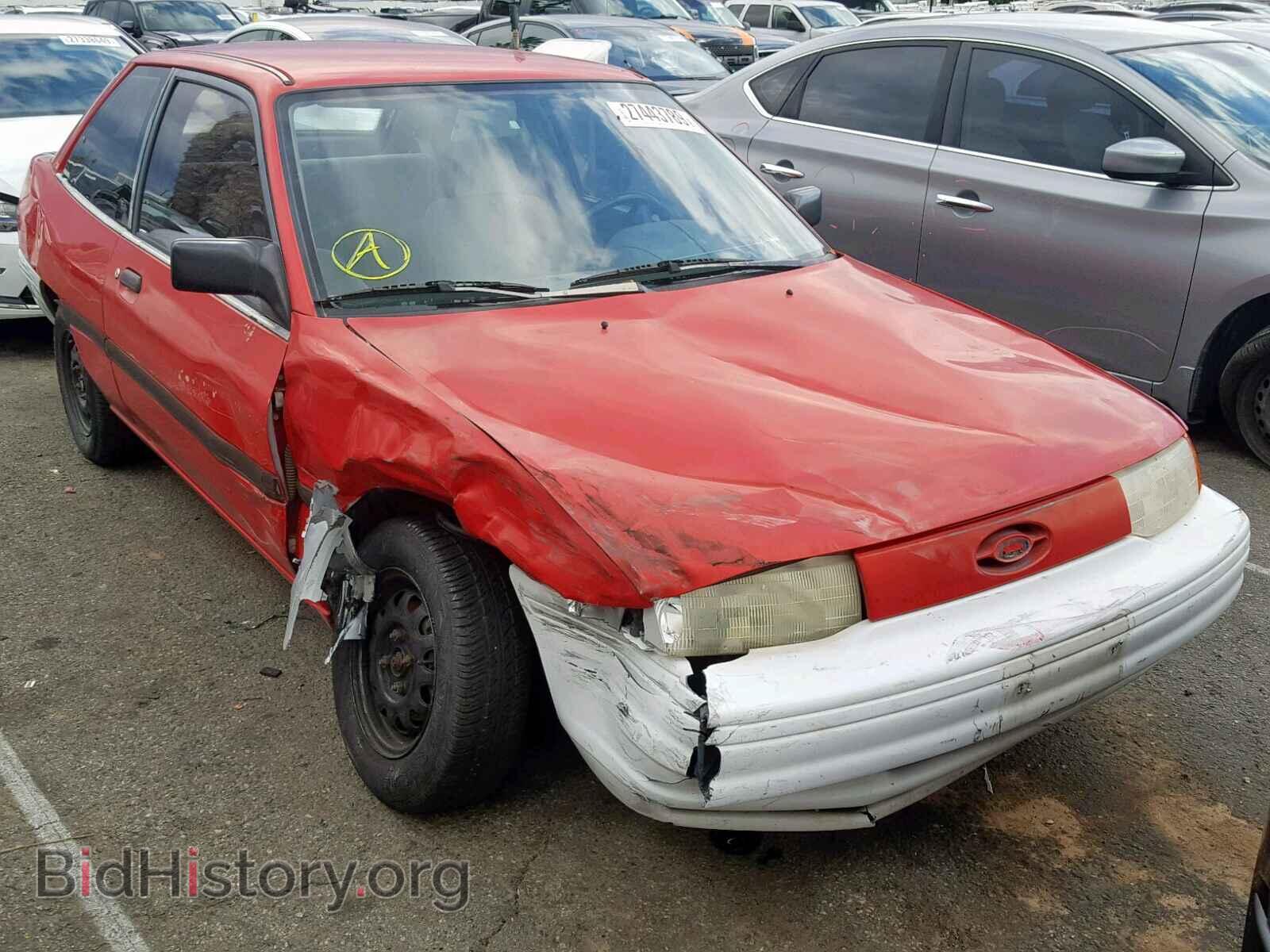 Photo 1FAPP11J5MW300701 - FORD ESCORT 1991