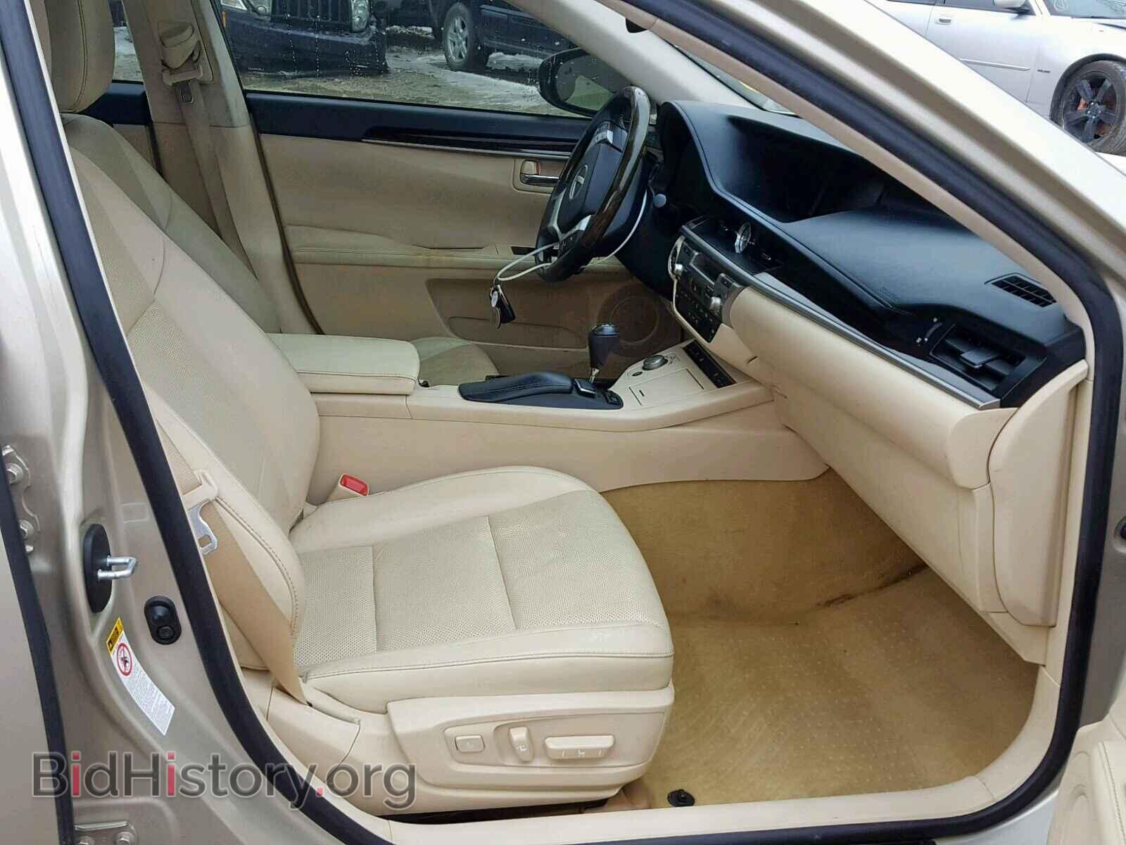 2013 LEXUS ES350 - VIN: JTHBK1GG1D2024702 - Фото 5