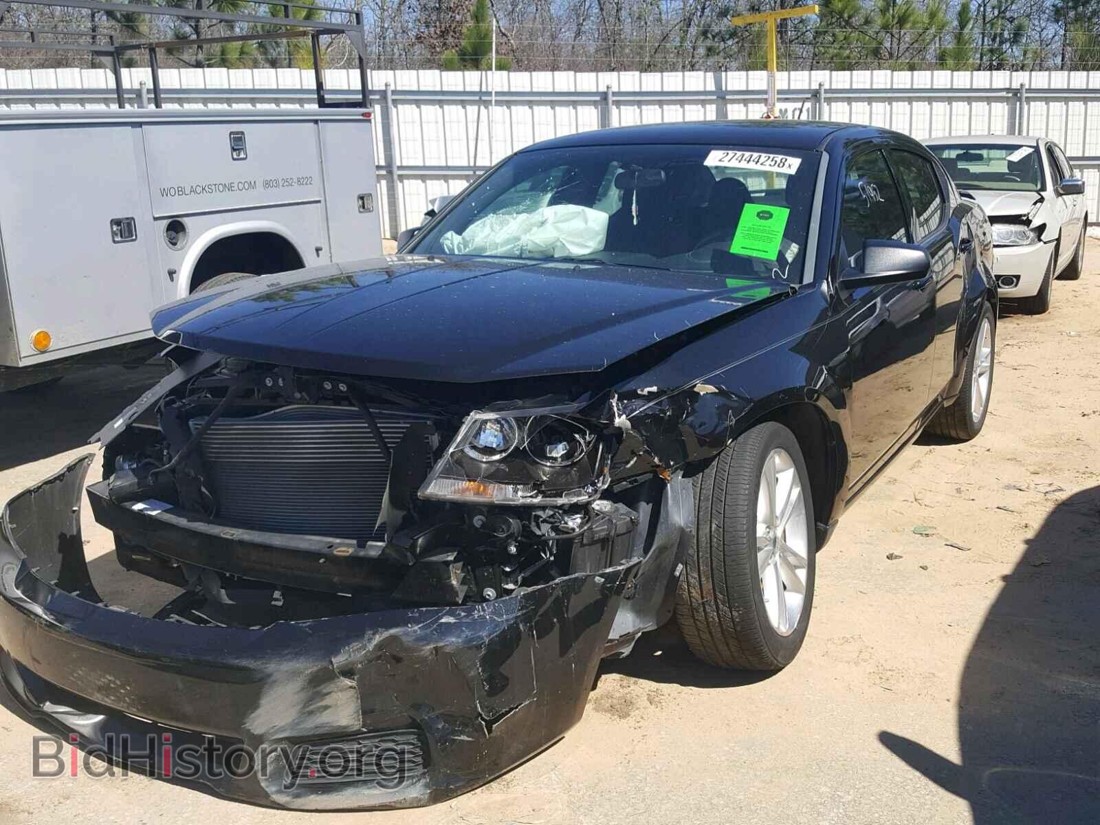 2014 DODGE AVENGER - VIN: 1C3CDZABXEN223800 - Фото 2